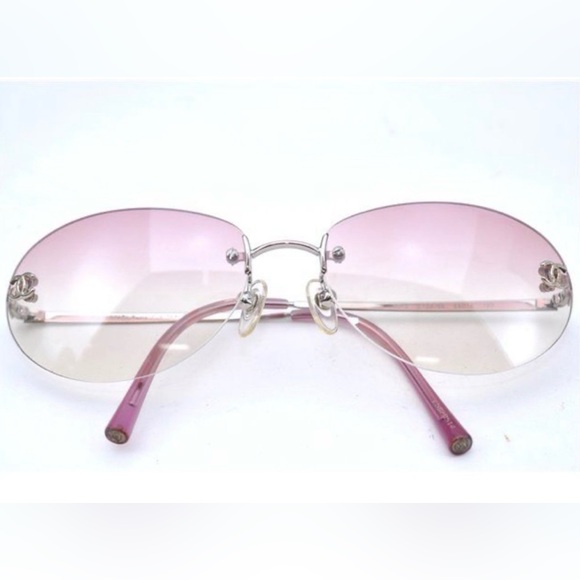 Vintage Chanel pink ombré glasses / sunglasses super rare find main image 8